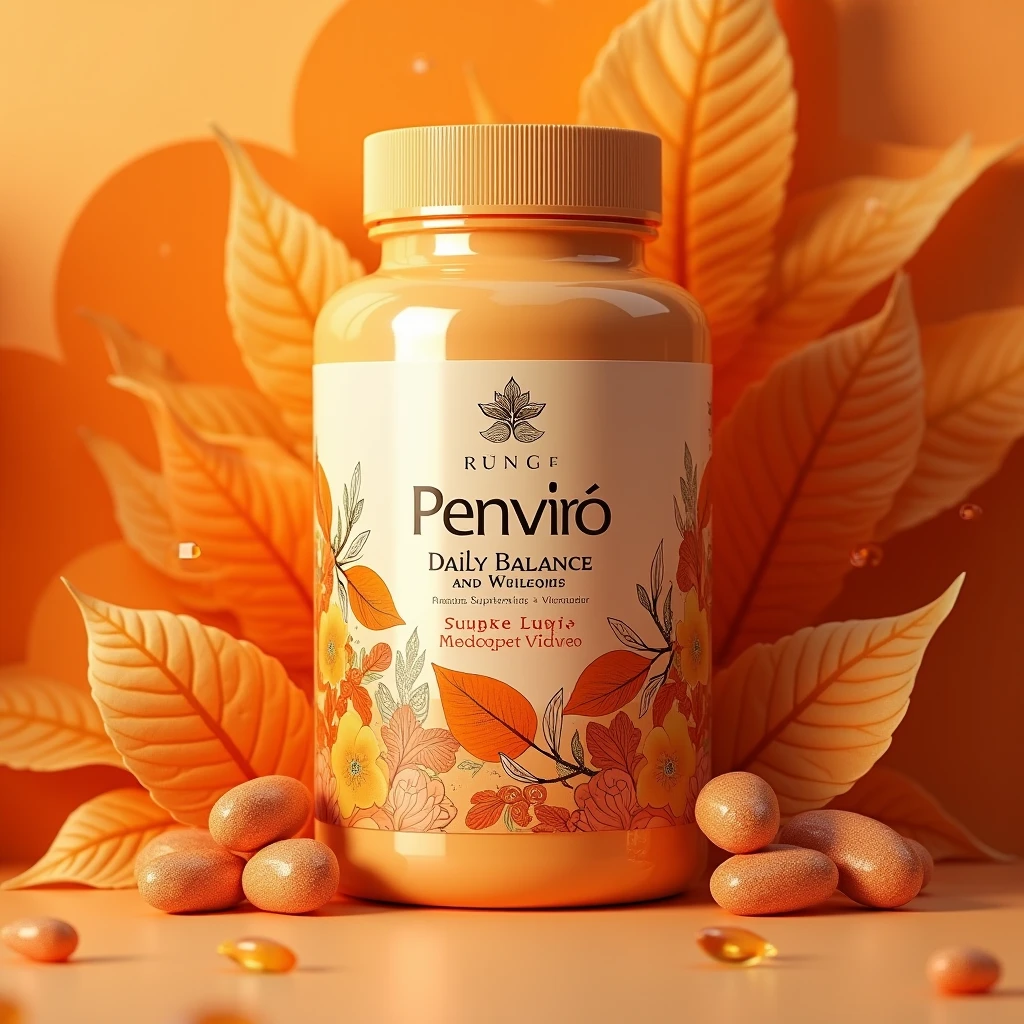 Penviro dietary supplement package for daily balance
